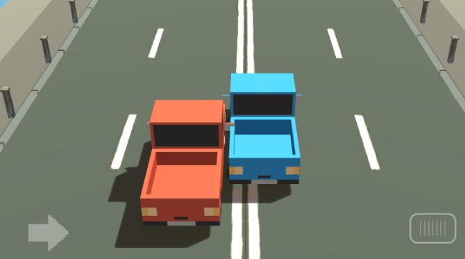 Blocky Overtake X
